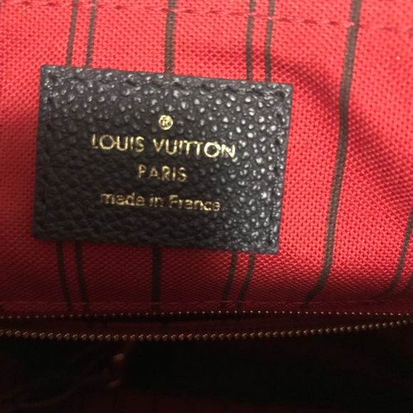 💙Speedy Bandouliere 25 Empreinte Marine Rouge 💙 - Picture 6 of 8